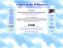 Tablet Screenshot of a-voice.org